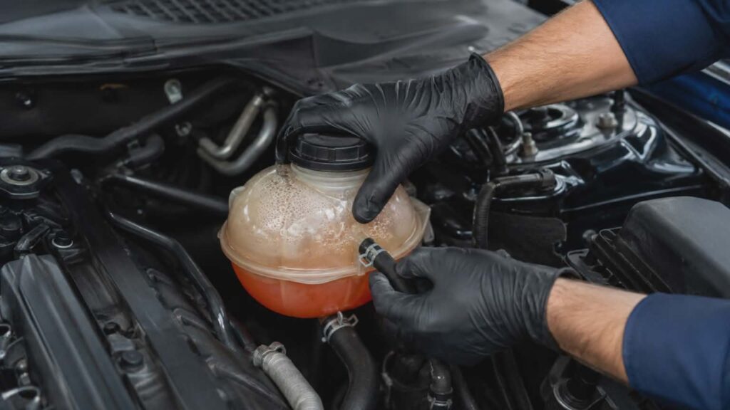 Coolant Reservoir Bubbling: What It Means and How to Fix It Fast