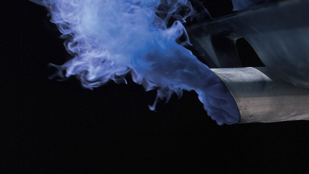 Blue Smoke From Your Exhaust Means Burning Oil, Period